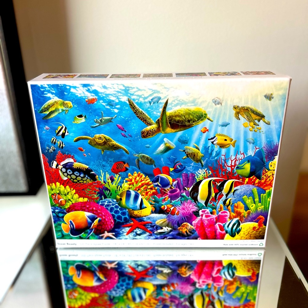 Turtle & Underwater Sea Life Puzzle – 500 Pieces